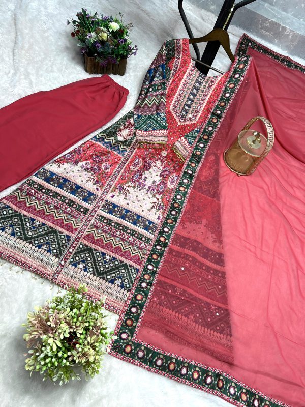 JENNY DESIGNER JD 608 PLAZZO SUITS WHOLESALE