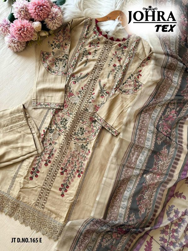 JOHRA TEX JT 165 E PAKISTANI SALWAR SUITS