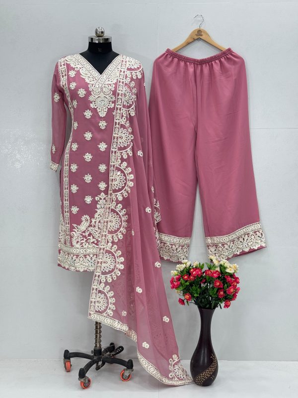 KARMA FASHION KF 1688 A DESIGNER PLAZZO SUITS