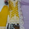 KARMA FASHION KF 1688 B DESIGNER PLAZZO SUITS