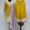 KARMA FASHION KF 1688 B DESIGNER PLAZZO SUITS