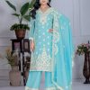KARMA FASHION KF 1688 C DESIGNER PLAZZO SUITS