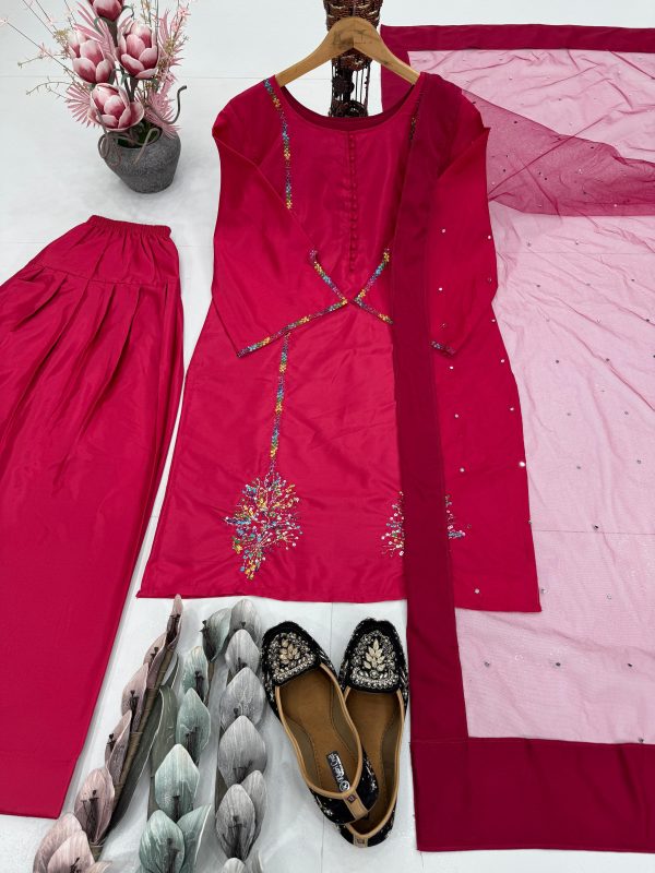 KARMA FASHION KF 1689 HEAVY NATURAL CREAP FARSHI SUITS