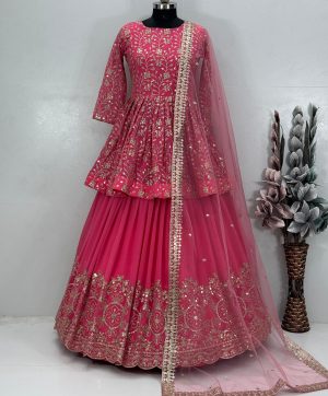 KARMA FASHION MT 1040 DESIGNER LEHENGA WHOLESALE