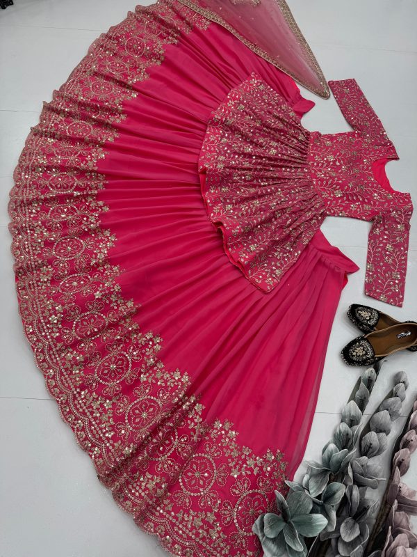 KARMA FASHION MT 1040 DESIGNER LEHENGA WHOLESALE