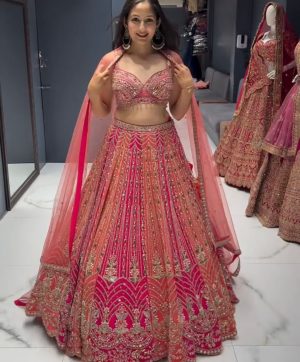 KARMA FASHION MT 1042 DESIGNER LEHENGA WHOLESALE