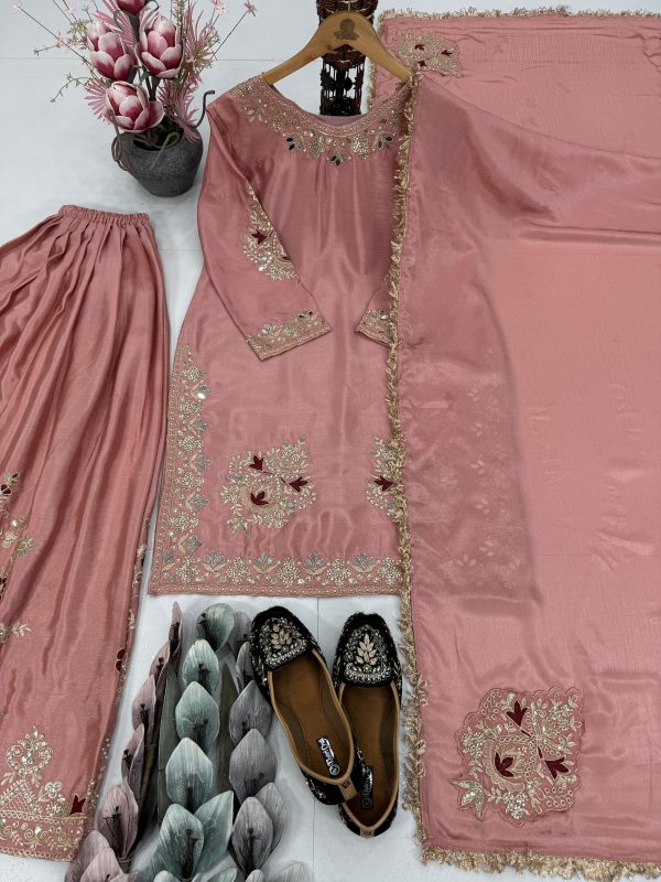 KARMA FASHION MT 1043 DESIGNER PLAZZO SUITS