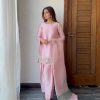 KARMA FASHION ST 216 NATURAL CREAP FARSHI SUITS