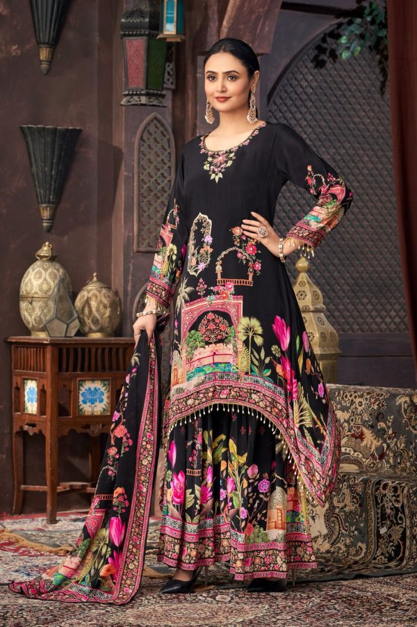 KARMA FASHION ST 217 A FANCY SALWAR SUITS ONLINE