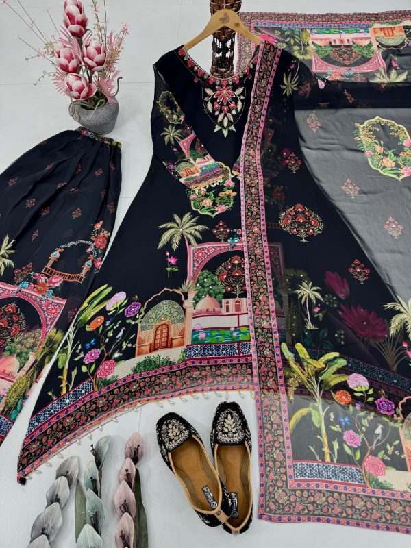 KARMA FASHION ST 217 A FANCY SALWAR SUITS ONLINE