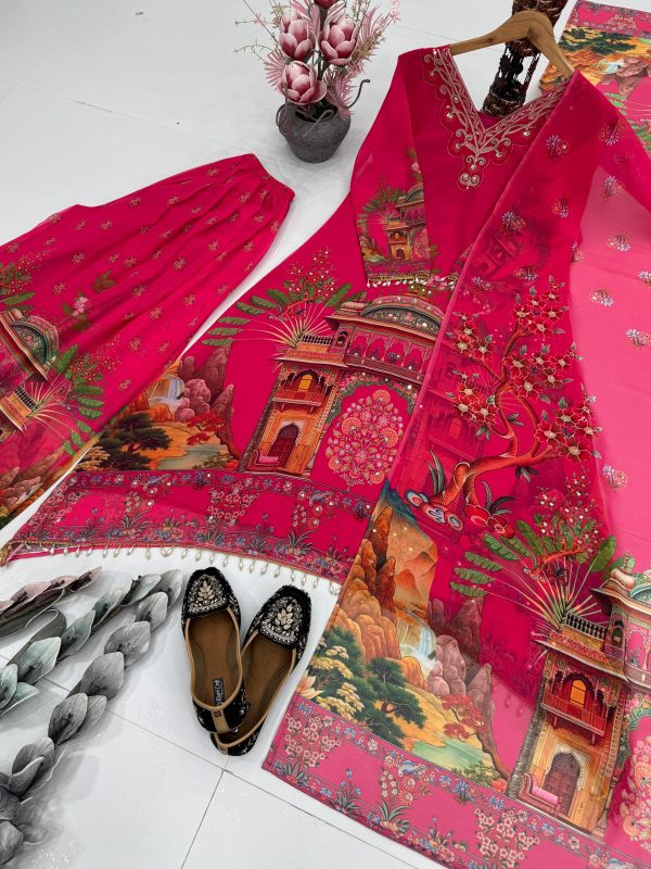 KARMA FASHION ST 217 B FANCY SALWAR SUITS ONLINE