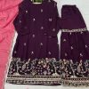 KAVYA FAB KF 3158 B DESIGNER GEORGETTE SHARARA SUITS