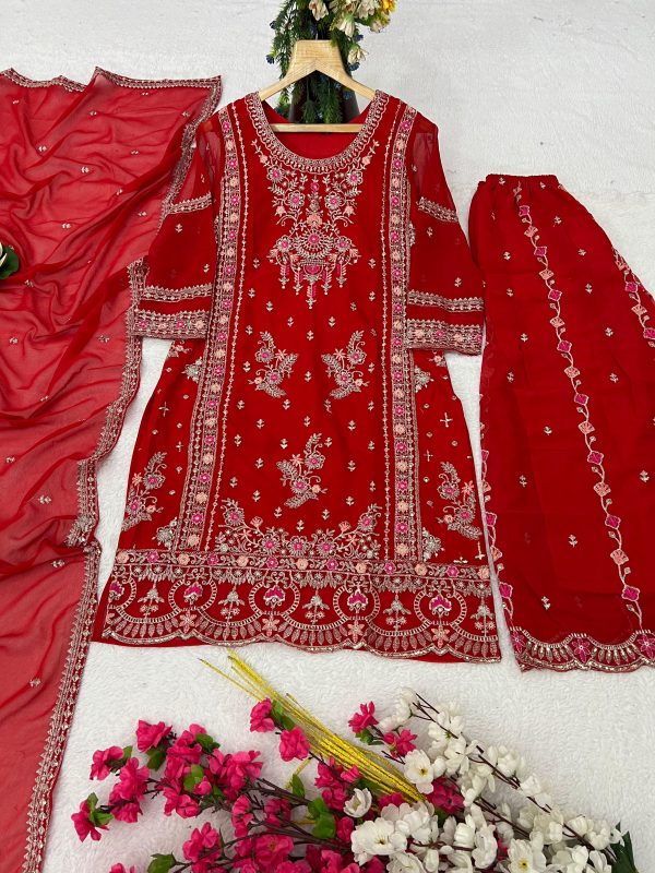 KAVYA FAB KF 3162 B PLAZZO SUITS WHOLESALE