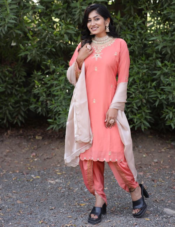 KAVYA FAB KF 3164 DESIGNER DHOTI KURTI WHOLESALE