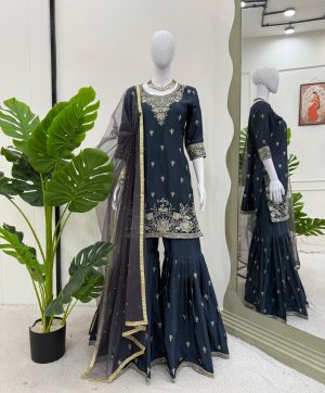 KD FASHION 1510 A DESIGNER SHARARA SUITS ONLINE