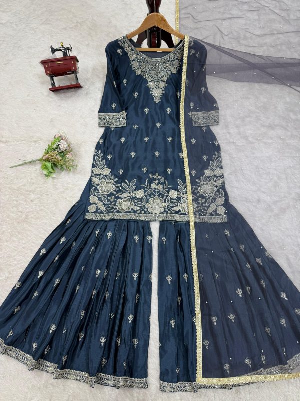 KD FASHION 1510 A DESIGNER SHARARA SUITS ONLINE