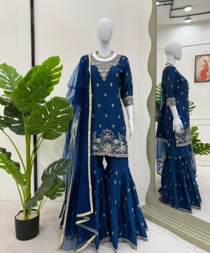 KD FASHION 1510 B DESIGNER SHARARA SUITS ONLINE
