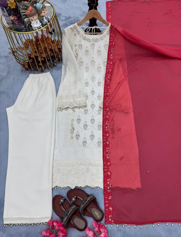 LADY LOOK 006 DESIGNER PLAZZO SUITS WHOLESALE