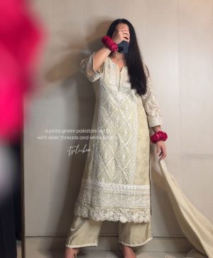 LADY LOOK 008 TRENDING PARTY WEAR PLAZZO SUITS