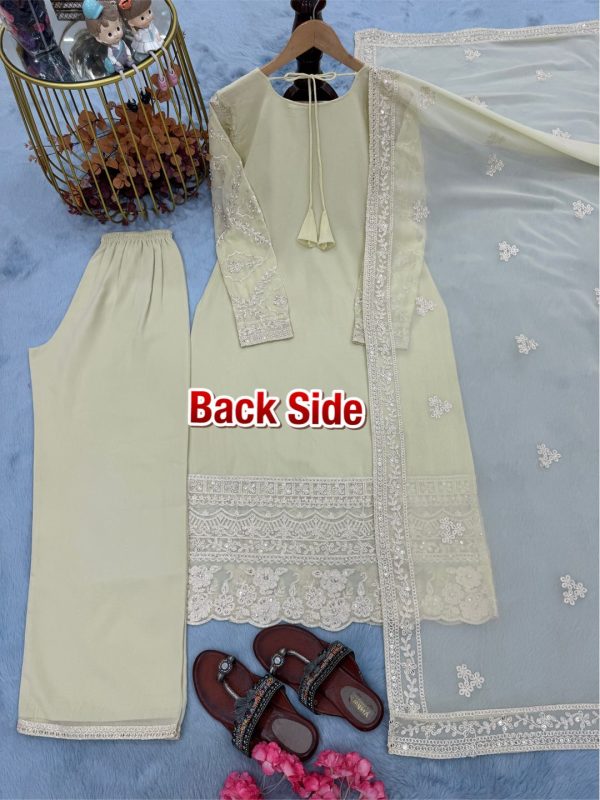 LADY LOOK 008 TRENDING PARTY WEAR PLAZZO SUITS