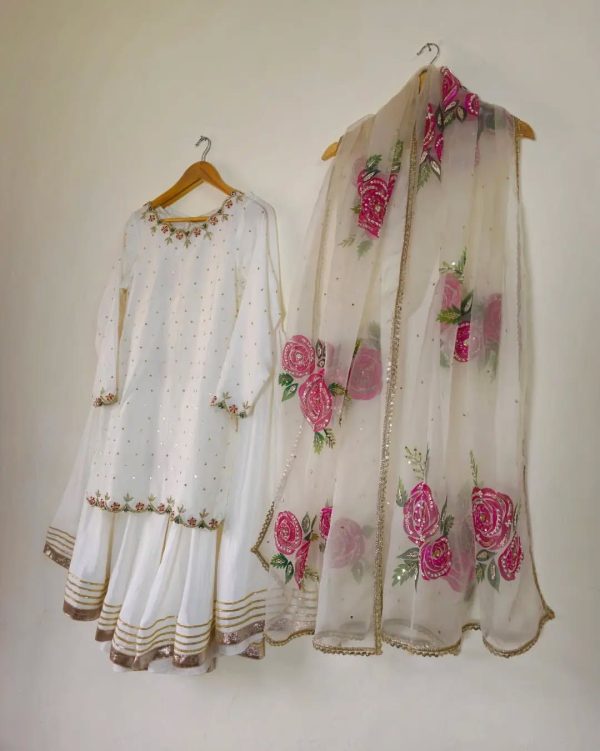 LADY LOOK 009 DESIGNER PLAZZO SUITS ONLINE
