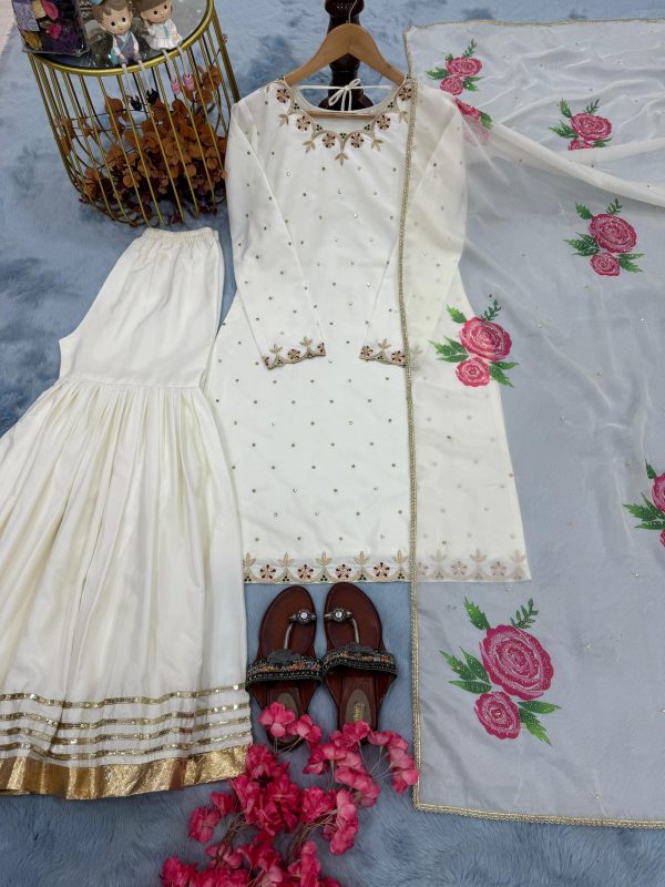 LADY LOOK 009 DESIGNER PLAZZO SUITS ONLINE
