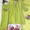 LC 1356 B DESIGNER PLAZZO SUITS WHOLESALE