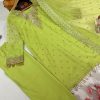 LC 1356 B DESIGNER PLAZZO SUITS WHOLESALE