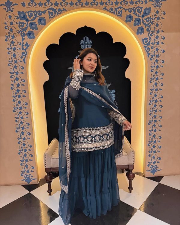LC 1368 DESIGNER SHARARA SUITS WHOLESALE