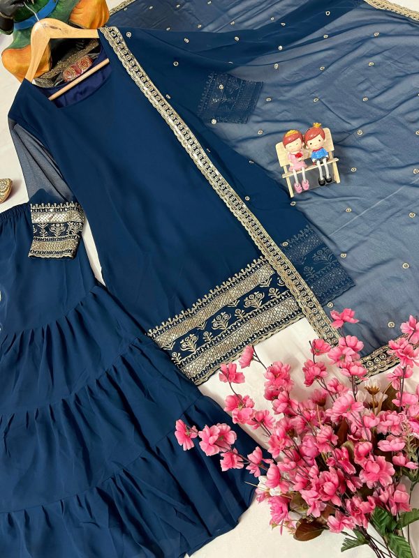 LC 1368 DESIGNER SHARARA SUITS WHOLESALE