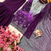 LC 1370 D DESIGNER CHINON SHARARA SUITS WHOLESALE