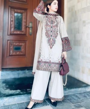 LC 1373 DESIGNER PLAZZO SUITS WHOLESALE