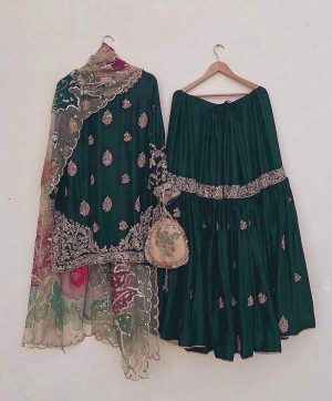 LG 1887 B DESIGNER TOP SHARARA WHOLESALE