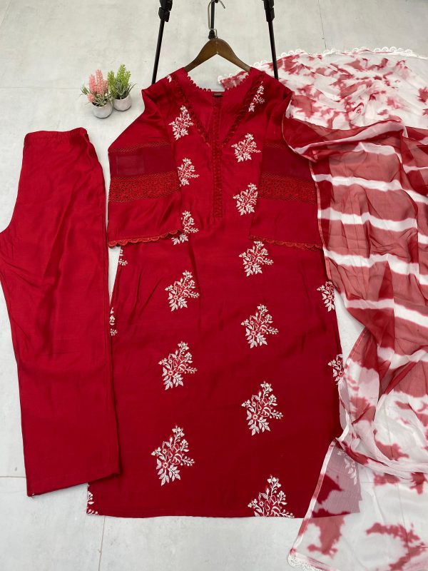 LG 1951 C DESIGNER WEAR EXCLUSIVE SUIT IN ROMAN SILK