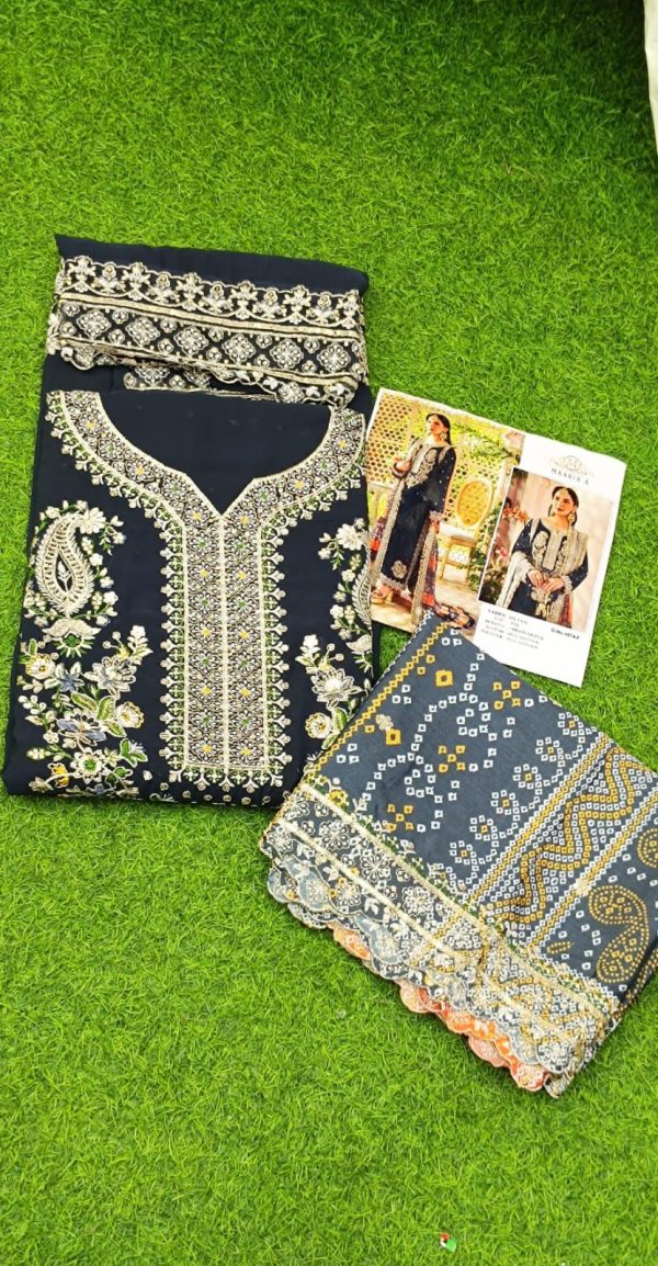 MAARIA A 1074 A TO J PAKISTANI SUITS WHOLESALE