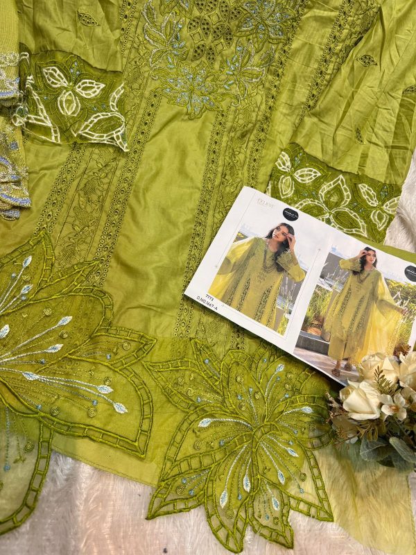 MEHBOOB TEX 1667 A COTTON EMBROIDERED SUITS