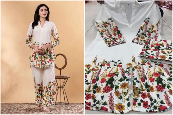 MF 1012 RAYON COTTON CORD SET WHOLESALE