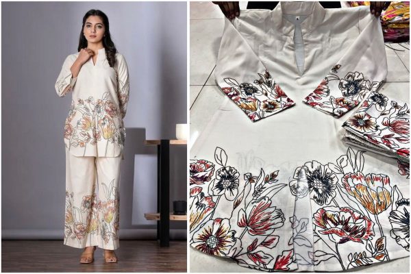 MF 1012 RAYON COTTON CORD SET WHOLESALE
