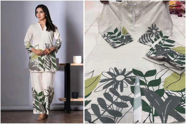 MF 1012 RAYON COTTON CORD SET WHOLESALE