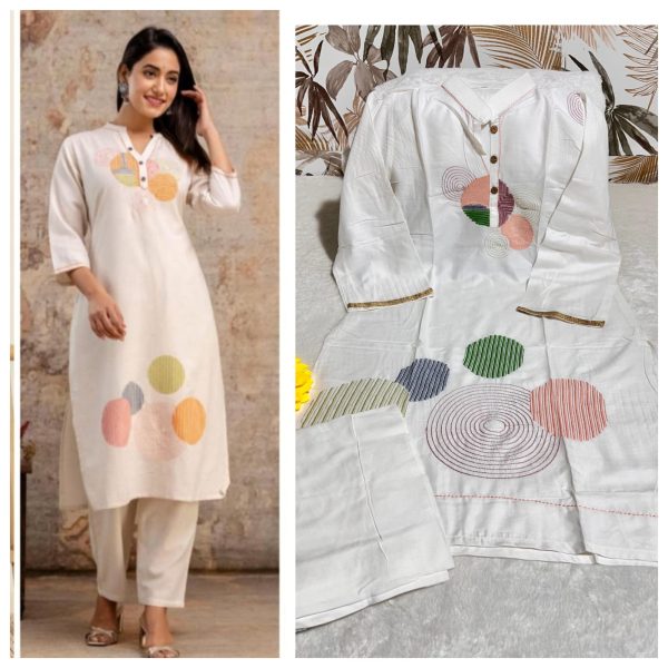 MF 1013 RAYON COTTON CORD SET WHOLESALE