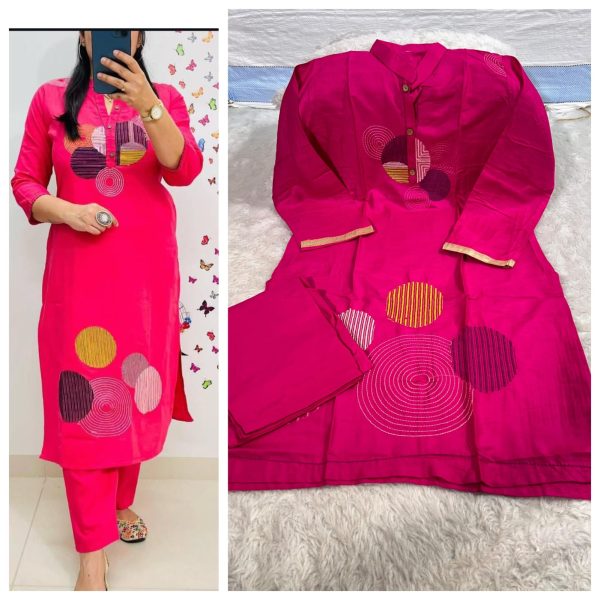 MF 1013 RAYON COTTON CORD SET WHOLESALE
