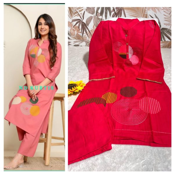 MF 1013 RAYON COTTON CORD SET WHOLESALE