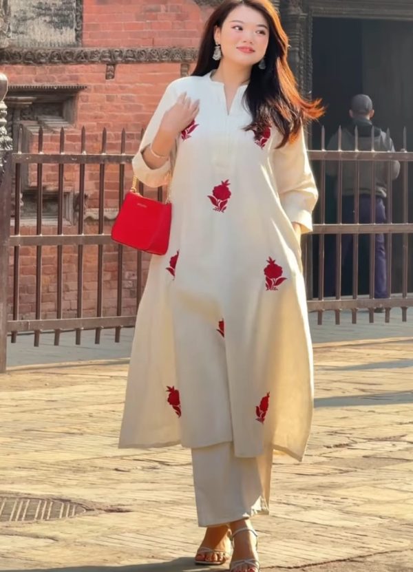 MURTI TRENDS COTTON GULAB 2 PIECE SET ONLINE