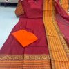 MURTI TRENDS MAROON KANCHI COTTON SUITS ONLINE