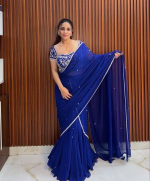 QRC FASHION 317 A DESIGNER LEHENGA SAREE CHOLI