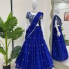 QRC FASHION 317 A DESIGNER LEHENGA SAREE CHOLI