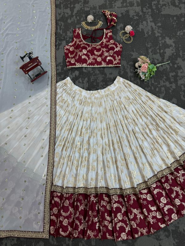 QRC FASHION 318 B DESIGNER LEHENGA CHOLI WHOLESALE