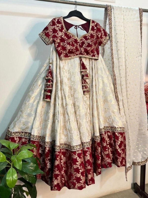 QRC FASHION 318 B DESIGNER LEHENGA CHOLI WHOLESALE