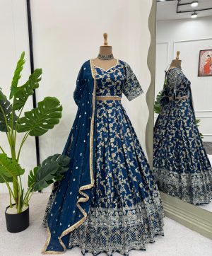 QRC FASHION 335 B DESIGNER LEHENGA CHOLI ONLINE