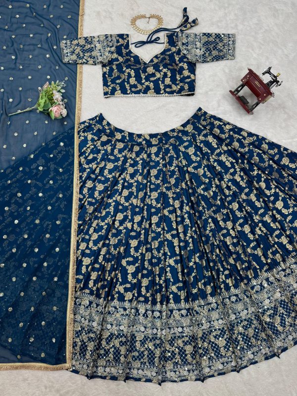 QRC FASHION 335 B DESIGNER LEHENGA CHOLI ONLINE